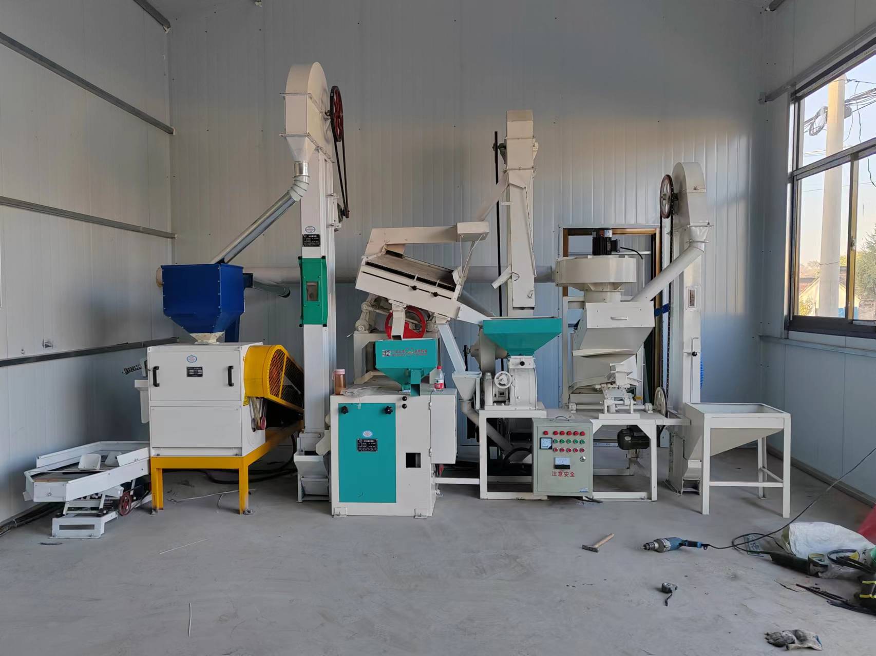 日產5噸藜麥脫皮(除皂苷)成套機組