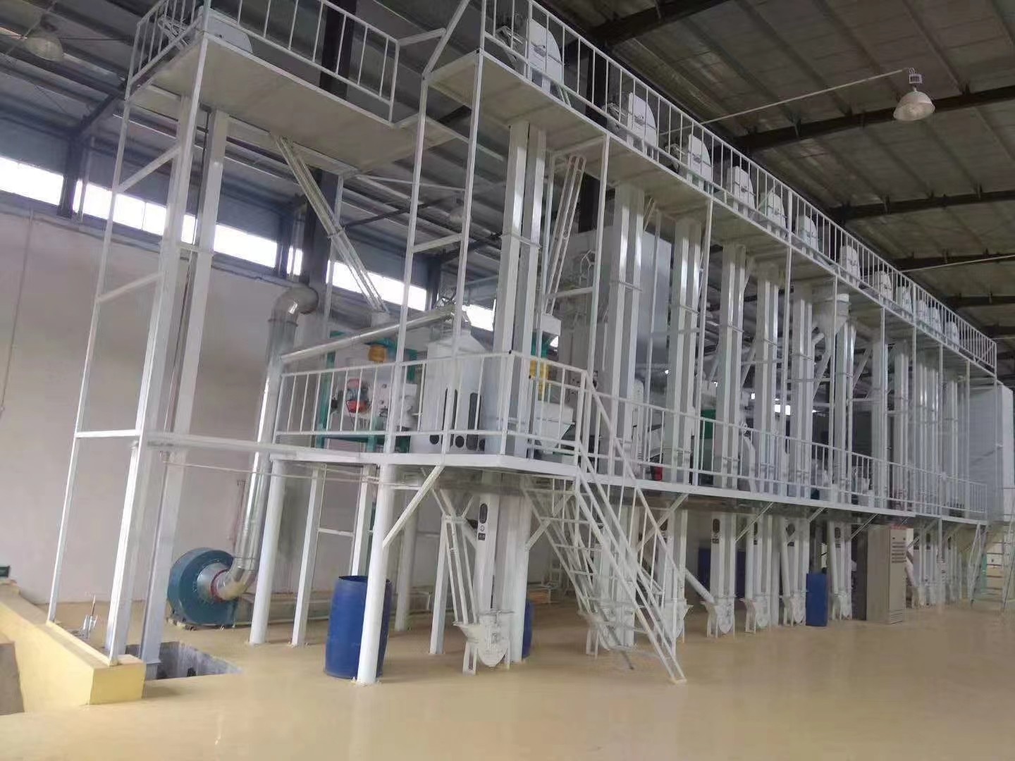 日產100噸藜麥脫皮成套機組