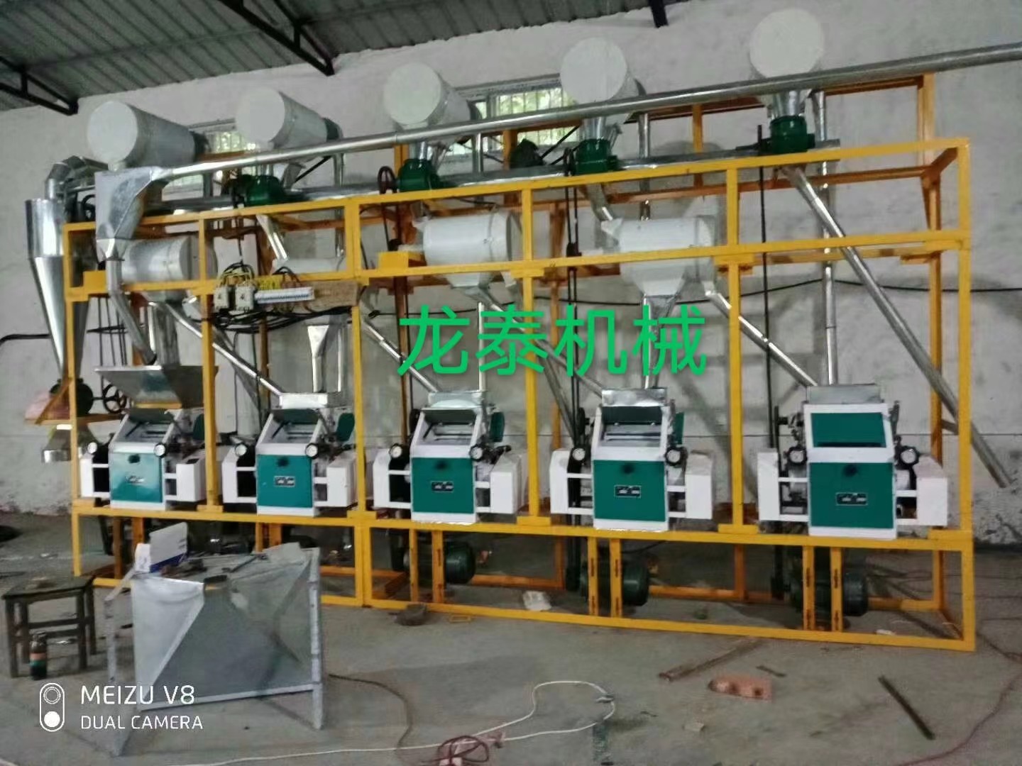 6F2240×5×20噸蕎麥脫殼制粉成套機(jī)組