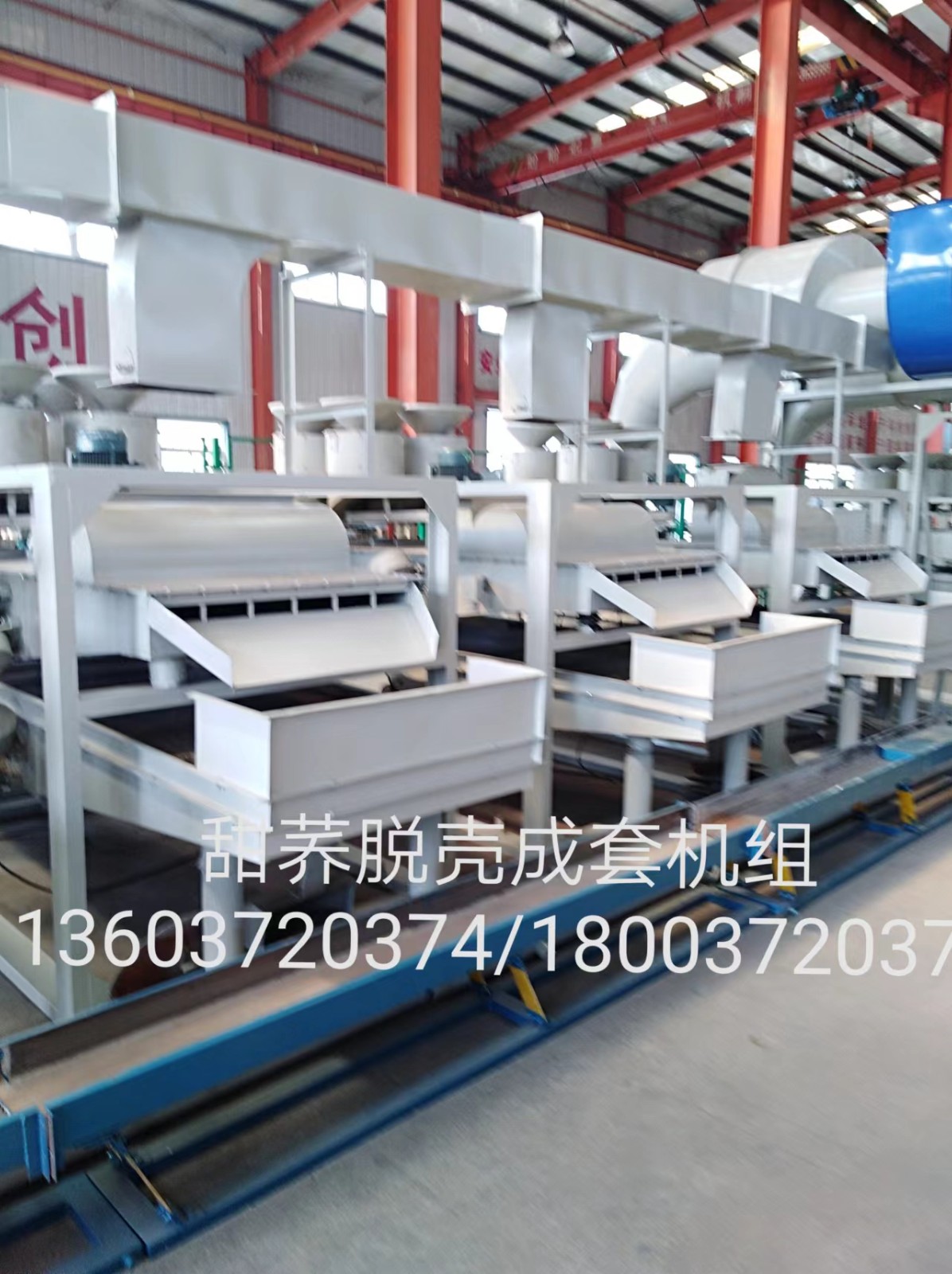 日產(chǎn)20T甜蕎脫殼制米成套機(jī)組