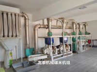 日產(chǎn)10噸小米（大黃米）碾米成套機(jī)組